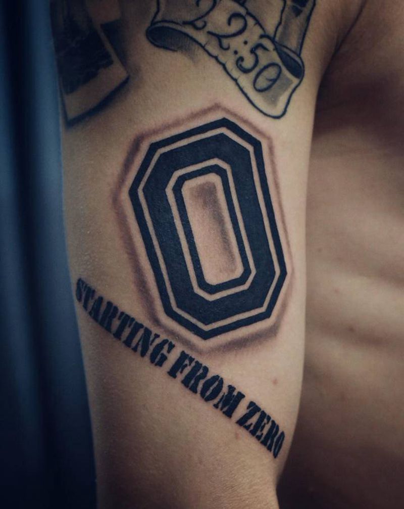 0纹身图片_手臂欧美写实花体字纹身图案