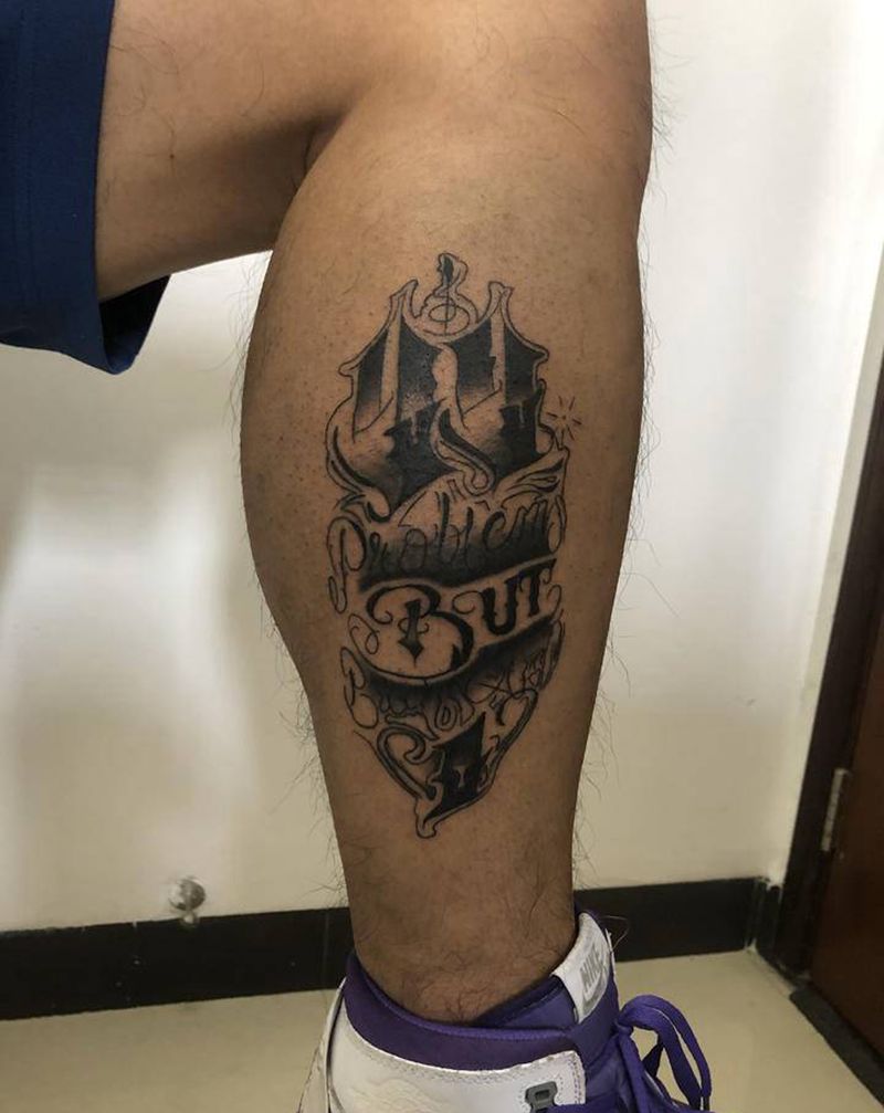 花体纹身图片_脚部纹身图案