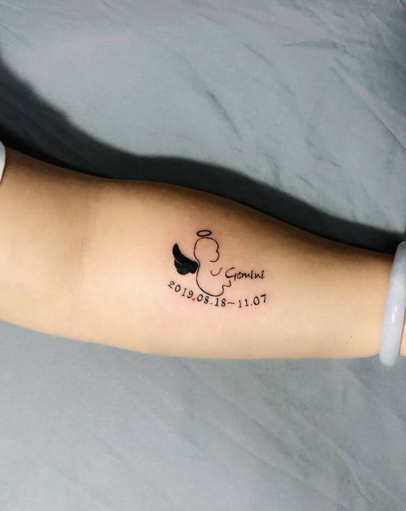 小清新纹身图片_手部纹身图案