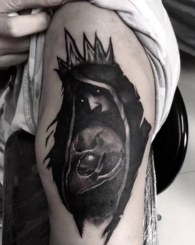 写实纹身图片_手臂手部纹身图案