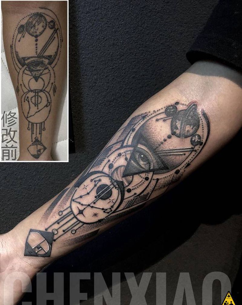 修改纹身纹身图片_手部手臂点刺纹身图案
