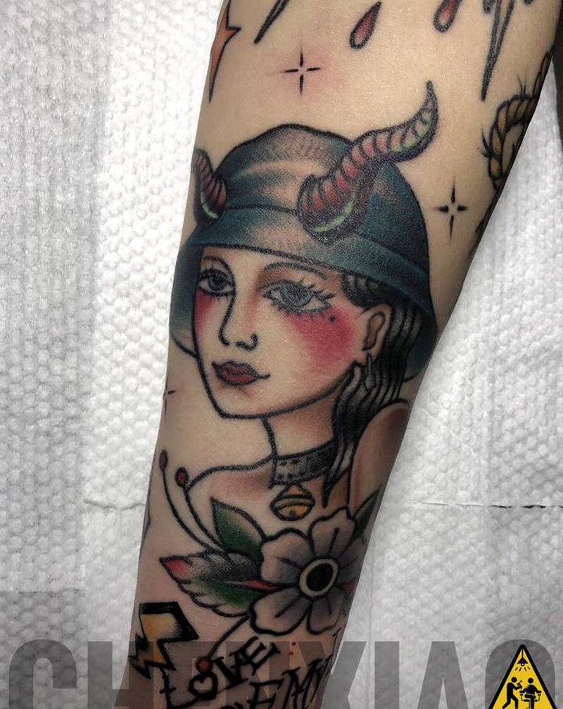 包小臂 Oldschool纹身图片_手臂手部Old School纹身图案