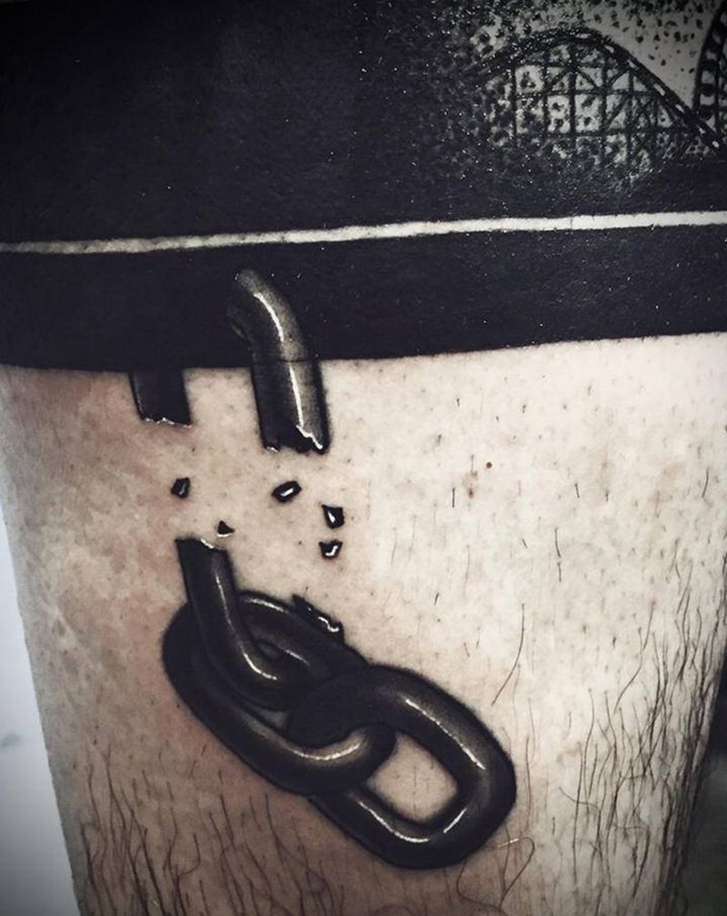 游乐场纹身图片_Old School纹身图案