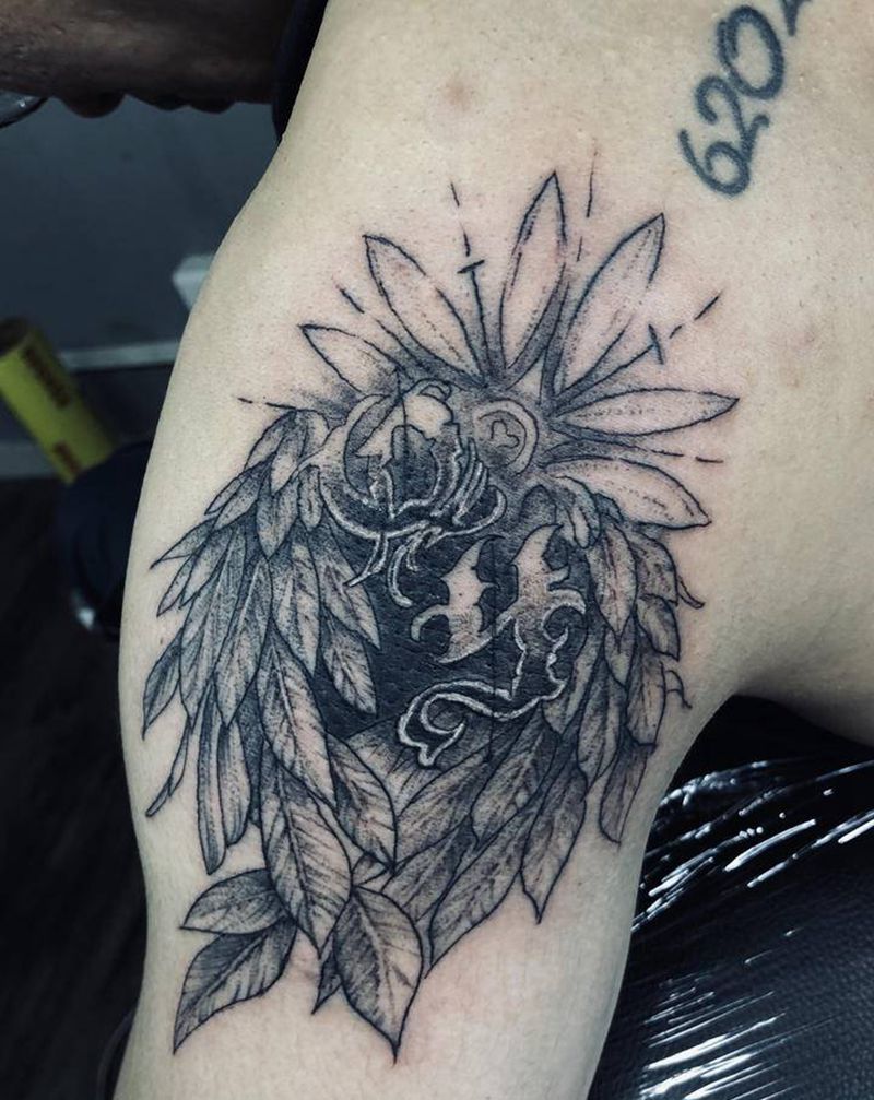 无名纹身图片_点刺纹身图案