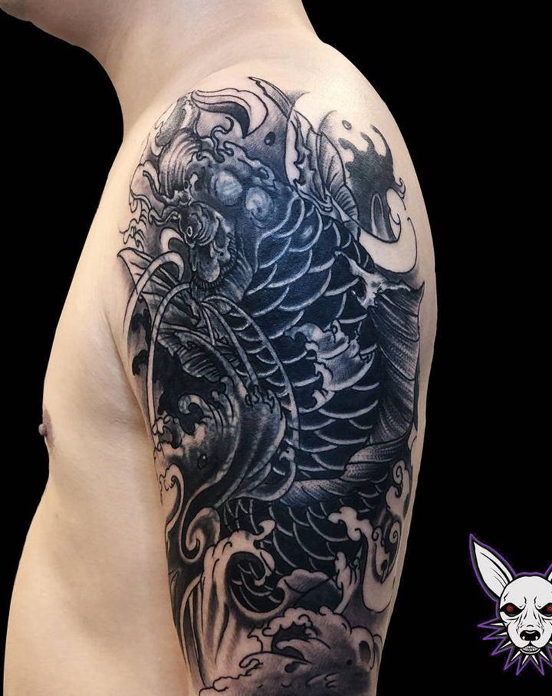 遮盖纹身图片_手臂老传统纹身图案