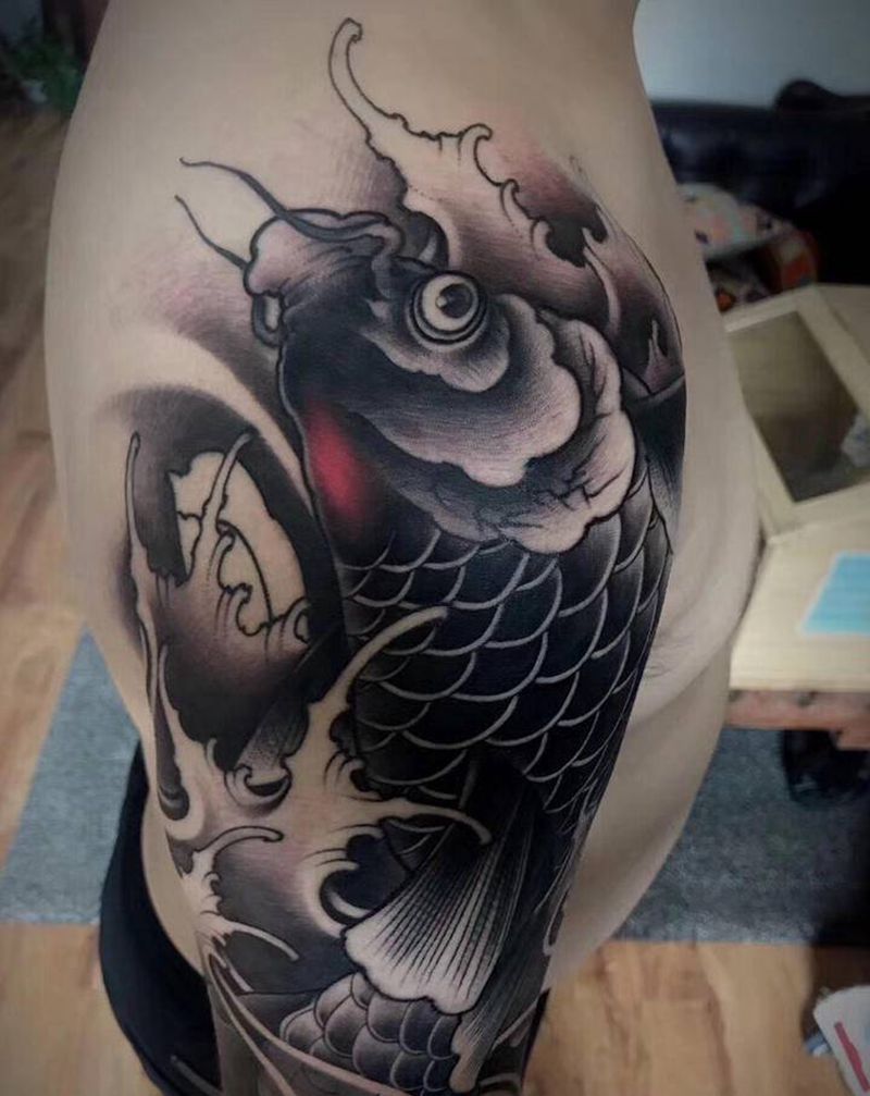 永夜刺青工作室纹身图片_手臂纹身图案