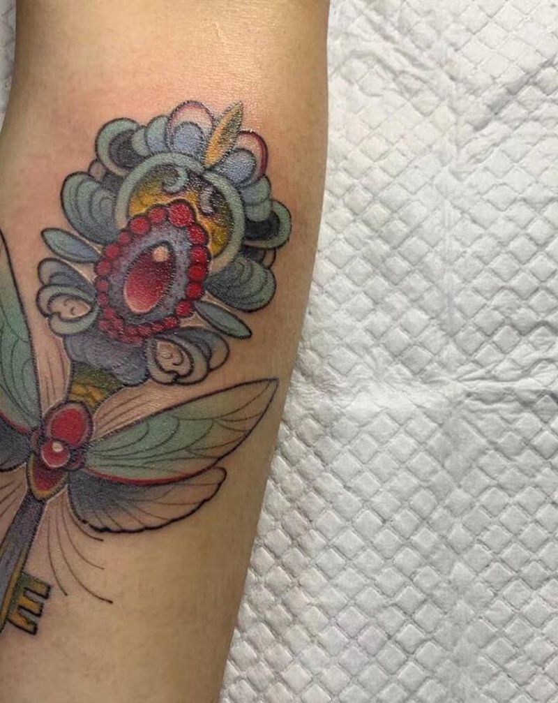 永夜刺青工作室纹身图片_手臂纹身图案