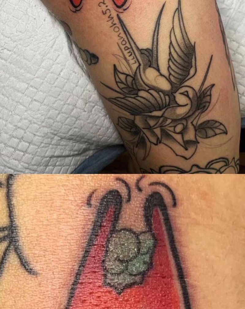 永夜刺青工作室纹身图片_手部纹身图案