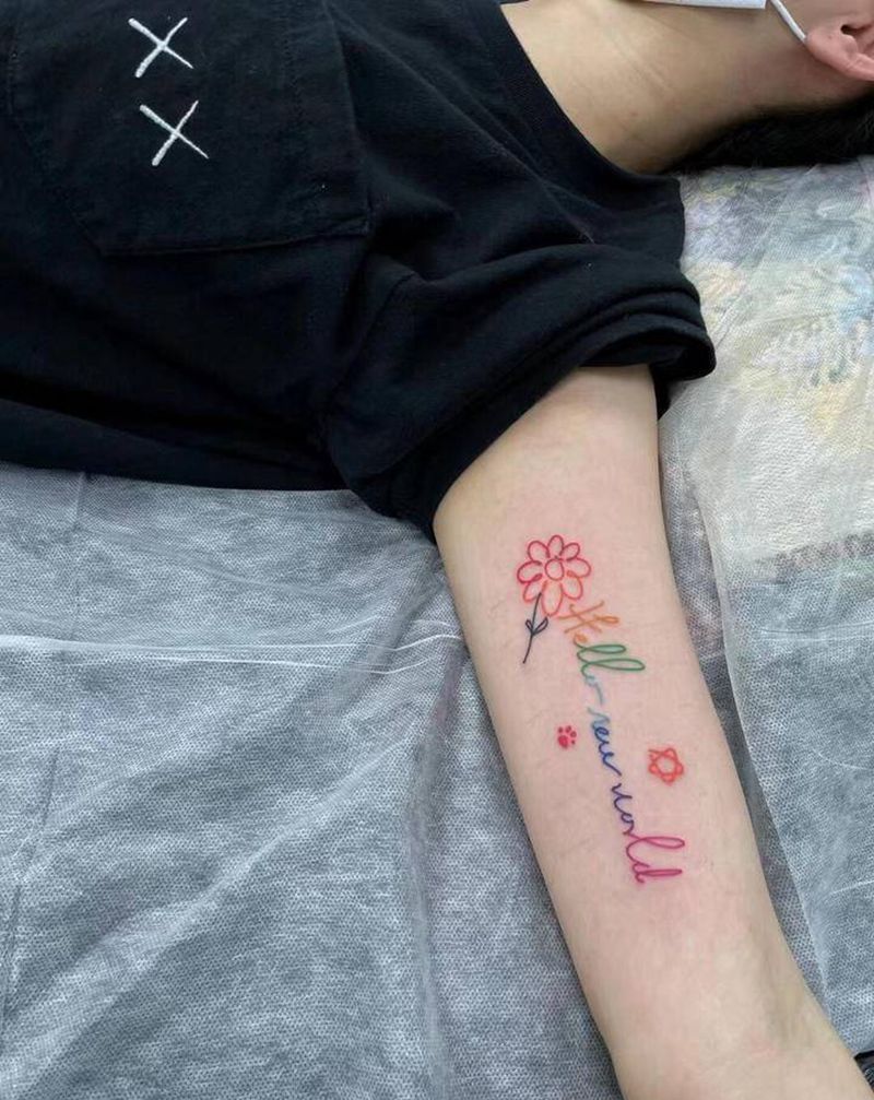 永夜刺青纹身图片_手臂纹身图案