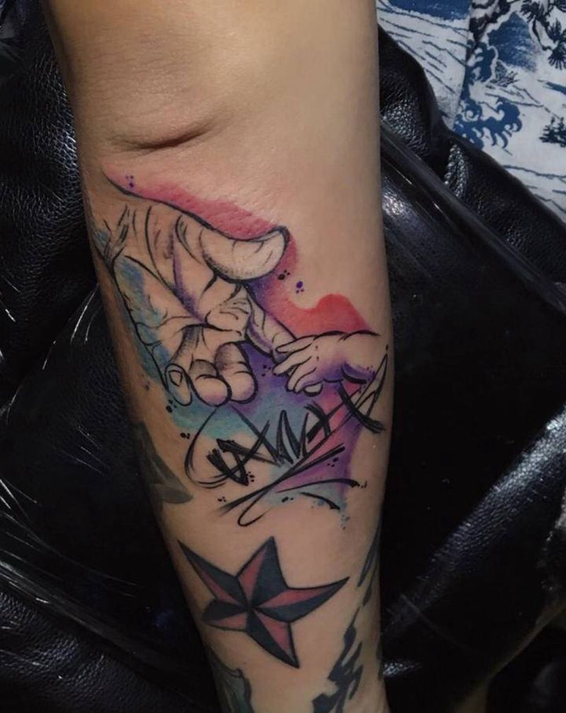 永夜刺青纹身图片_手臂纹身图案