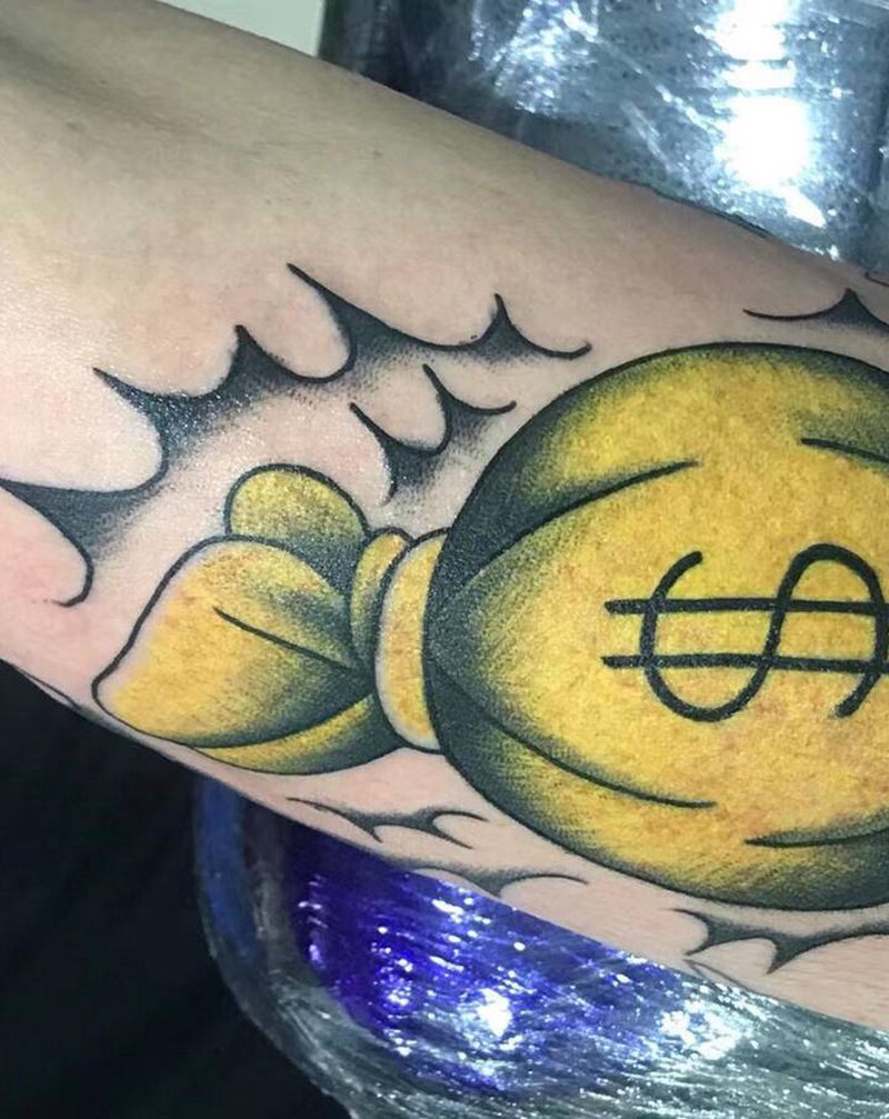 永夜刺青纹身图片_手臂纹身图案