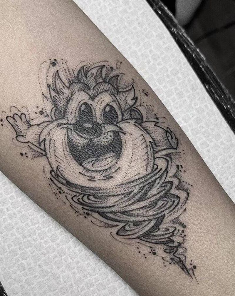 永夜刺青纹身图片_手臂纹身图案