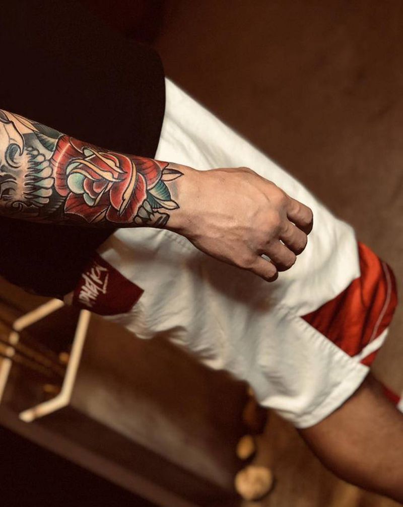 旧图修改覆盖纹身图片_手臂New SchoolOld School纹身图案