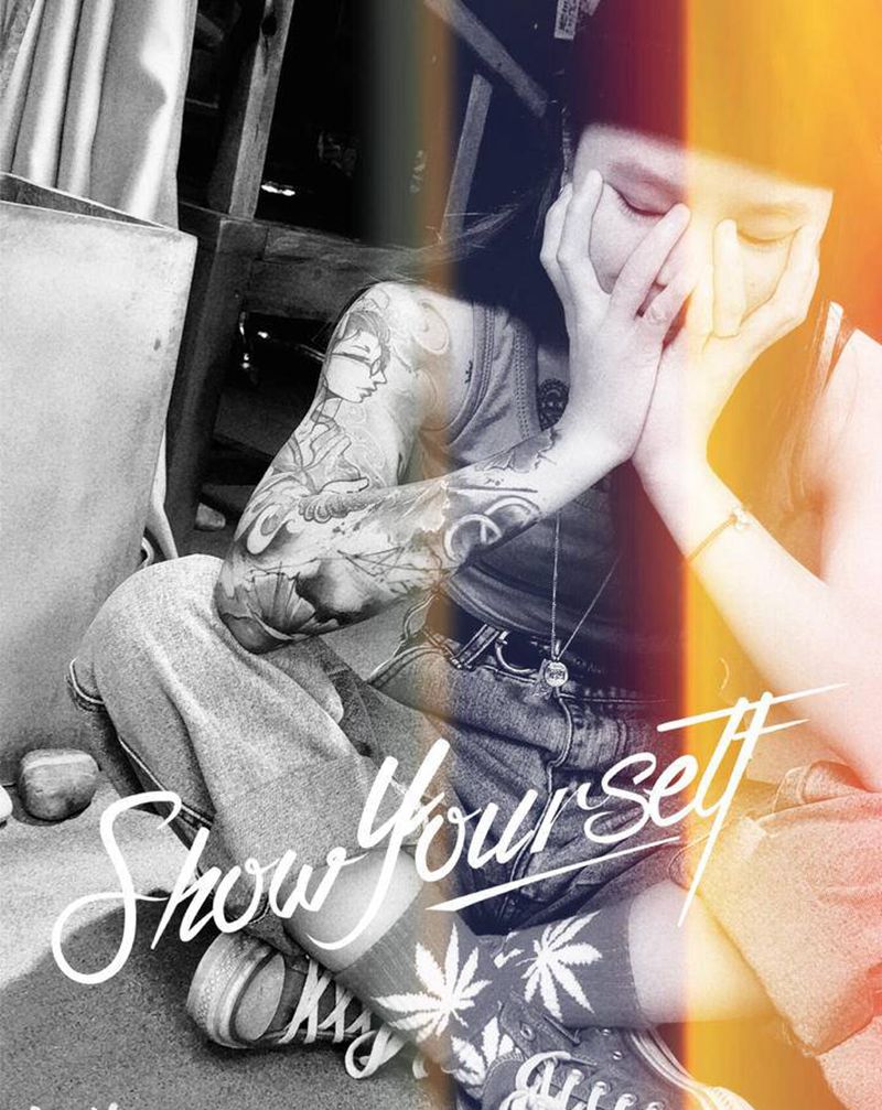 恢复后效果纹身图片_手臂New School点刺纹身图案