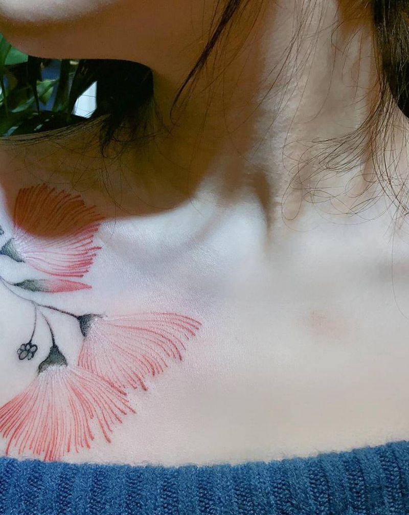 小清新纹身图片_肩部小清新纹身图案