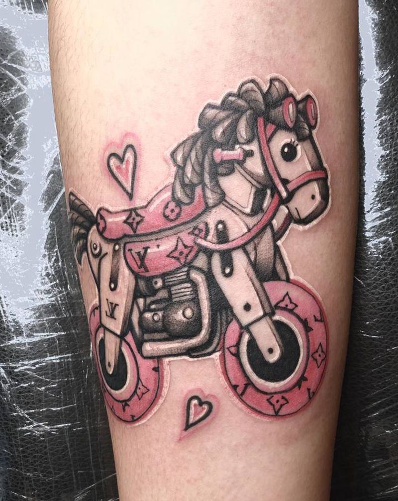 New school纹身图片_手臂New SchoolOld School纹身图案