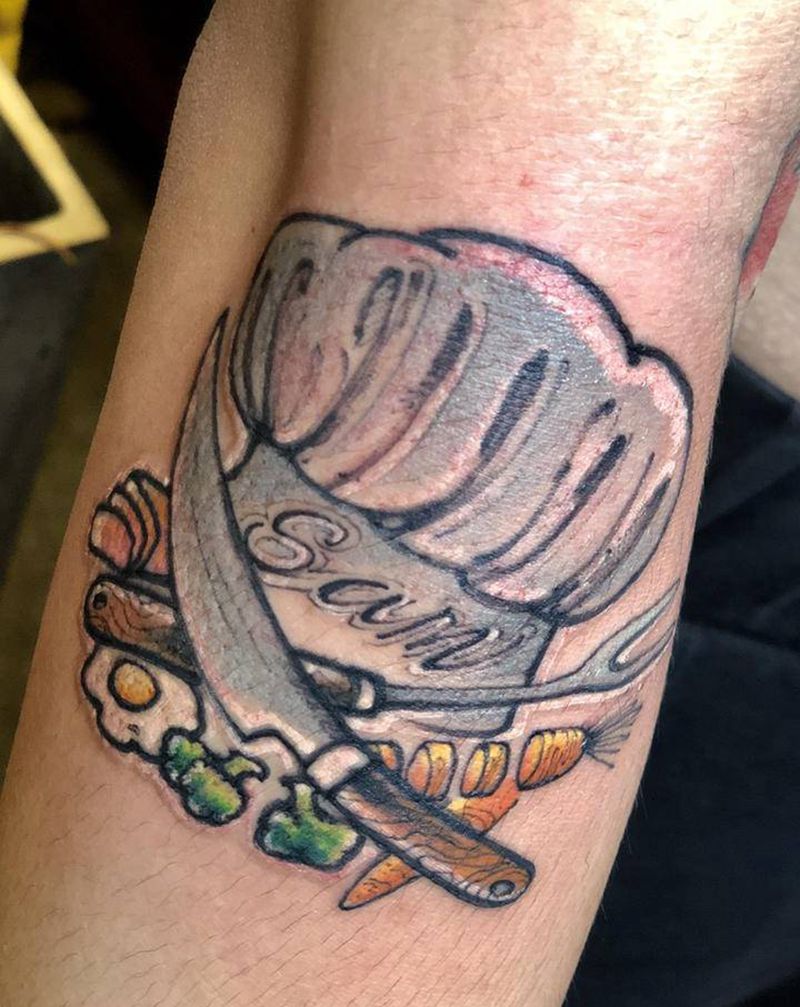 记录生活纹身图片_手臂New School纹身图案