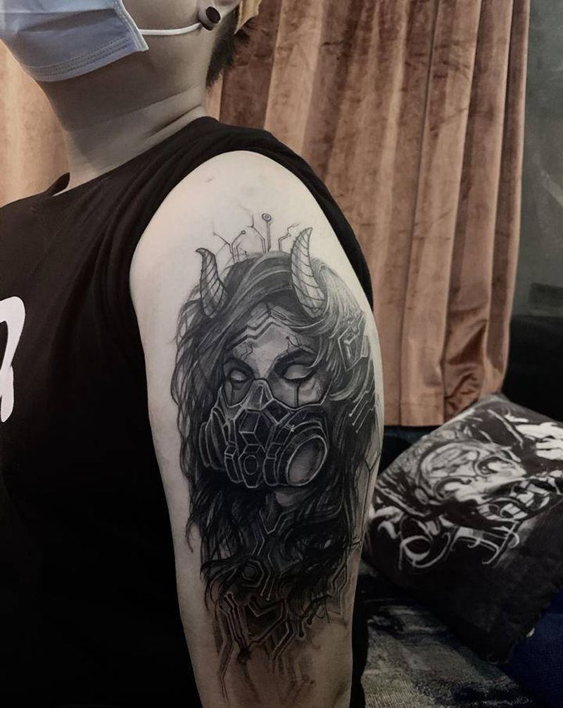 #垩纹身图片_手臂手部欧美写实纹身图案