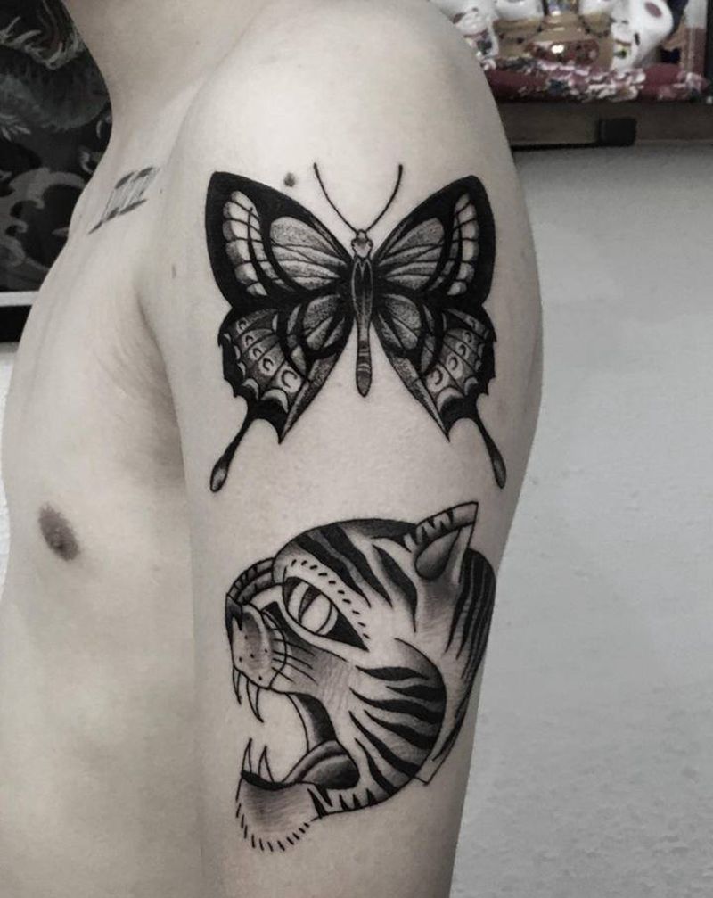 old school纹身图片_Old School纹身图案