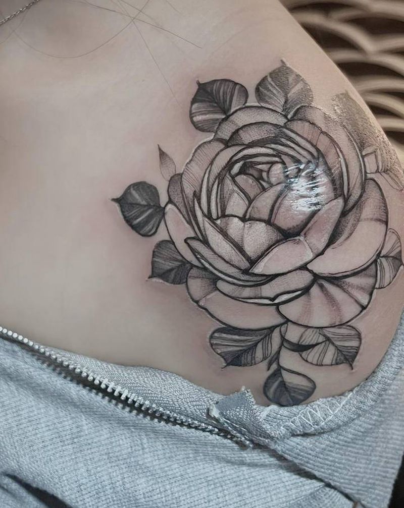 图2疤痕覆盖纹身图片_手臂几何点刺纹身图案