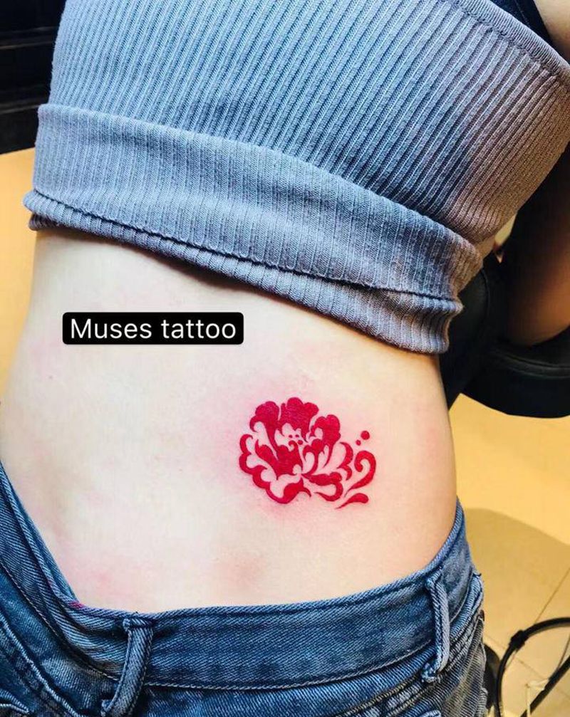 今日纹身图片_背部图腾纹身图案