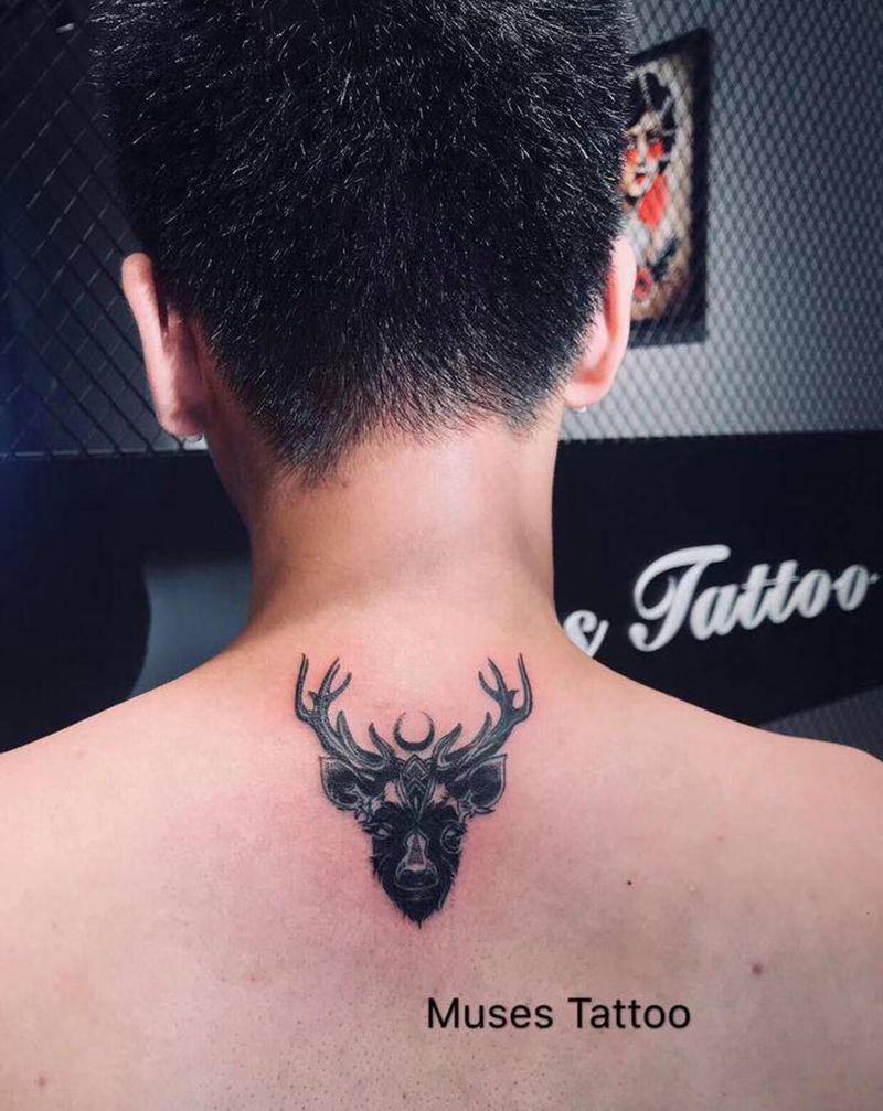 最近新作纹身图片_图腾几何纹身图案