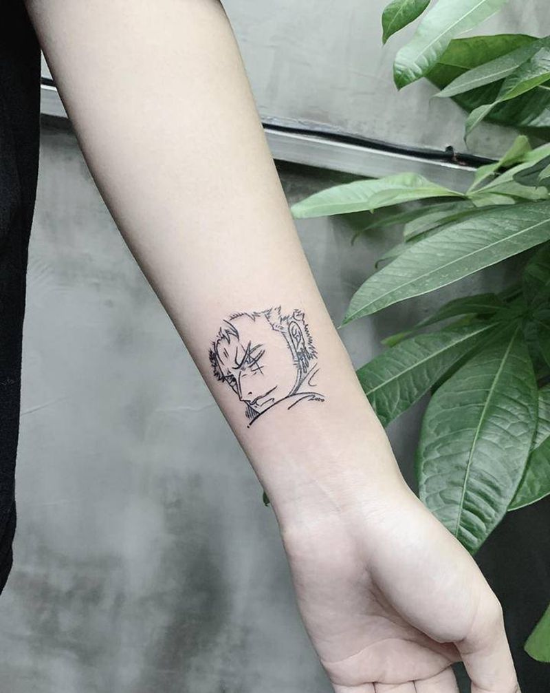 卡通人物纹身图片_手臂卡通人物纹身图案