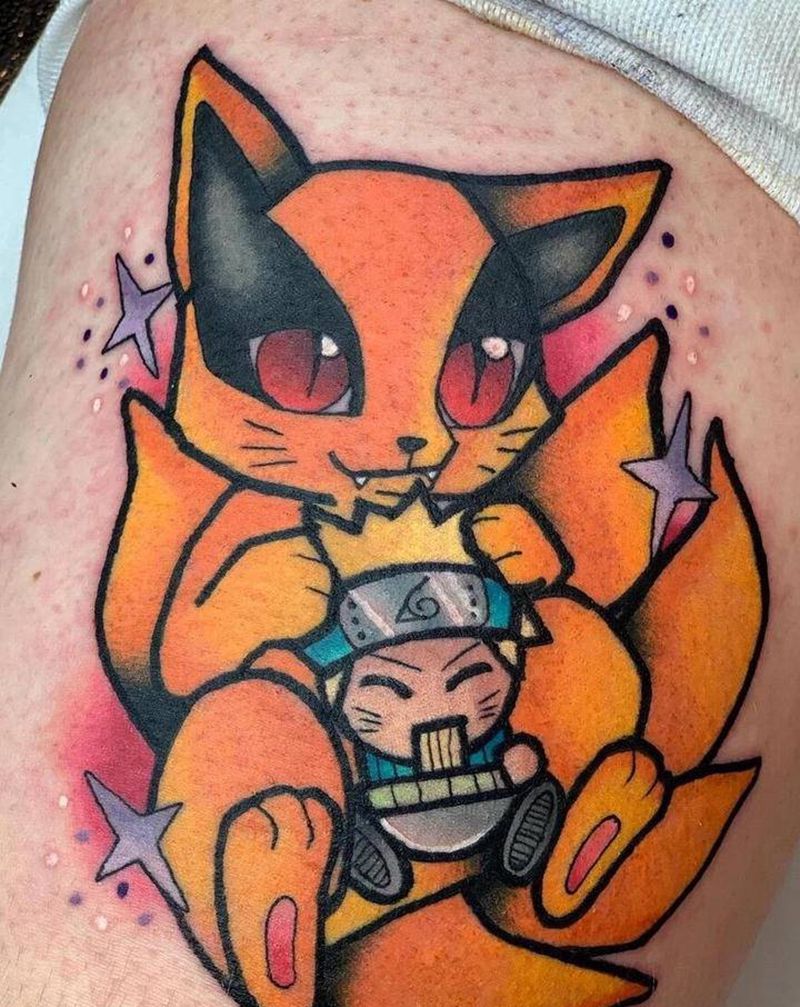 卡通纹身图片_New School纹身图案