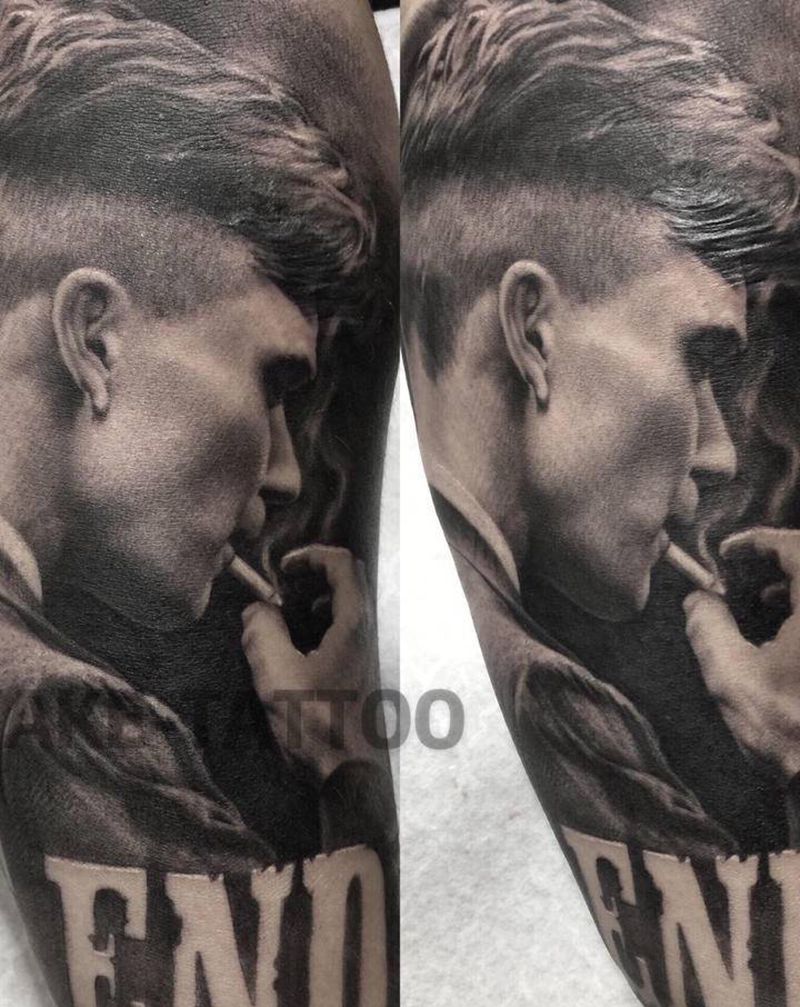 .纹身图片_手臂欧美写实纹身图案