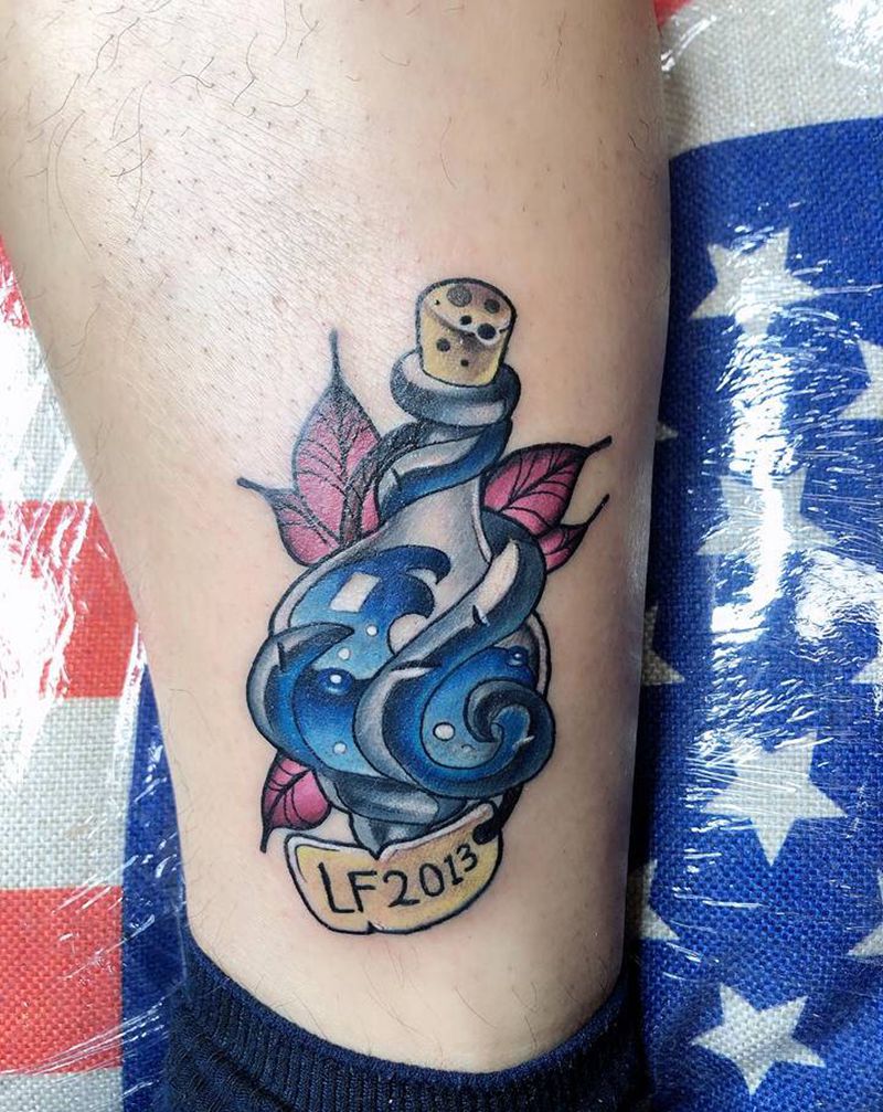 小小活动图纹身图片_New School纹身图案