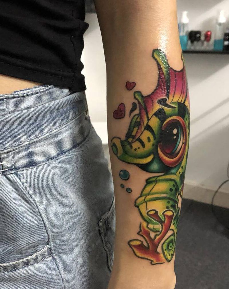 我喜欢的New school纹身图片_New School纹身图案