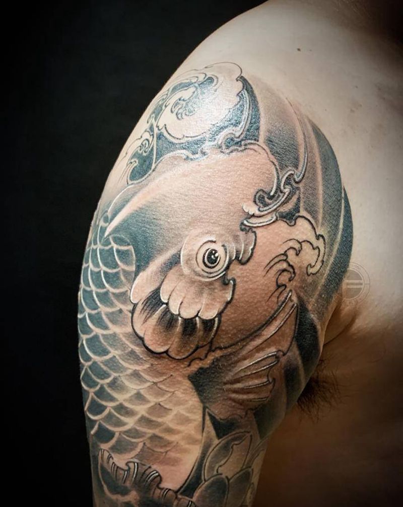 局部纹身图片_手臂纹身图案