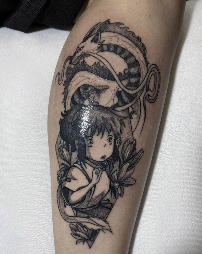 宫崎骏动画纹身图片_手部纹身图案