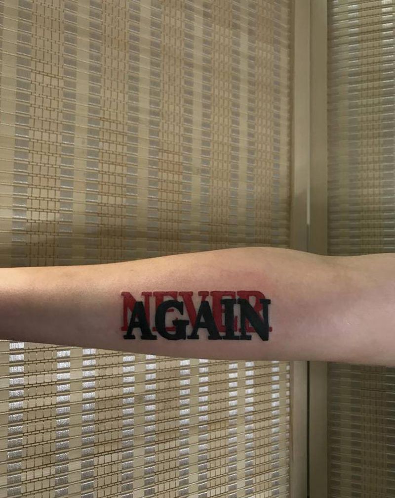 英文版纹身图片_手臂纹身图案