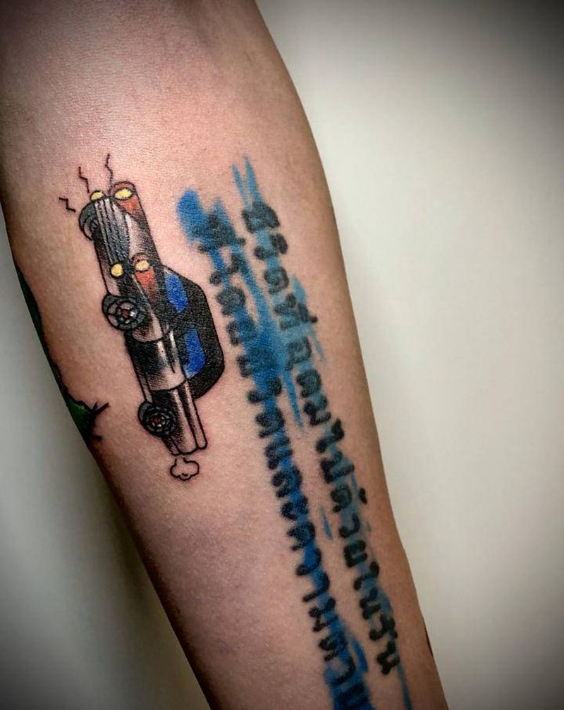 小车车遮盖旧纹身纹身图片_手部纹身图案
