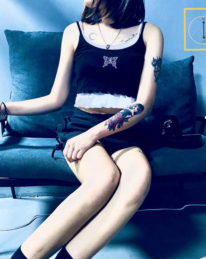 遮盖图纹身图片_手臂纹身图案