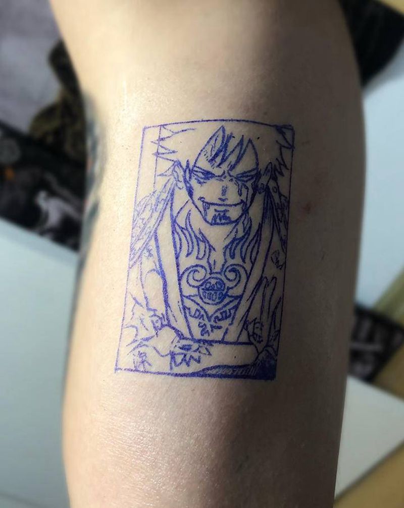 迷你彩色纹身纹身图片_手臂New School纹身图案