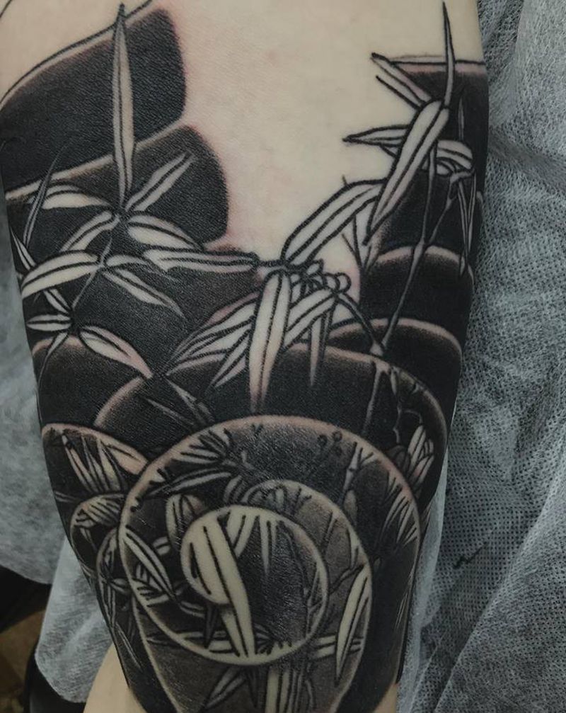 和风刺青纹身图片_手臂老传统纹身图案