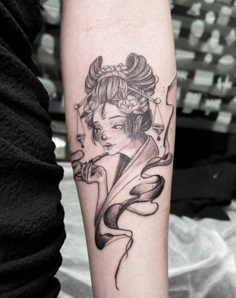 小臂纹身图片_手臂纹身图案