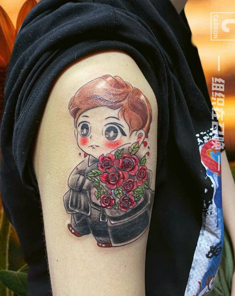 遮盖客户自带图纹身图片_手臂纹身图案