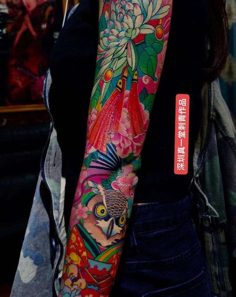 中国风纹身图片_手臂纹身图案