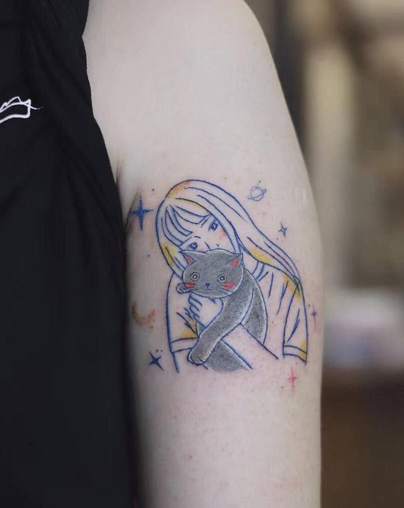 原创客约稿纹身图片_点刺纹身图案