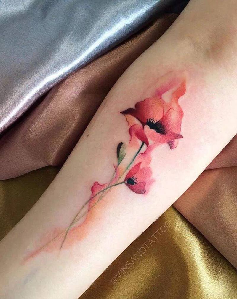 清新纹身图片_新传统纹身图案