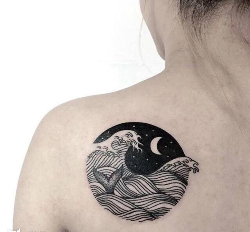 小清新纹身图片_新传统纹身图案