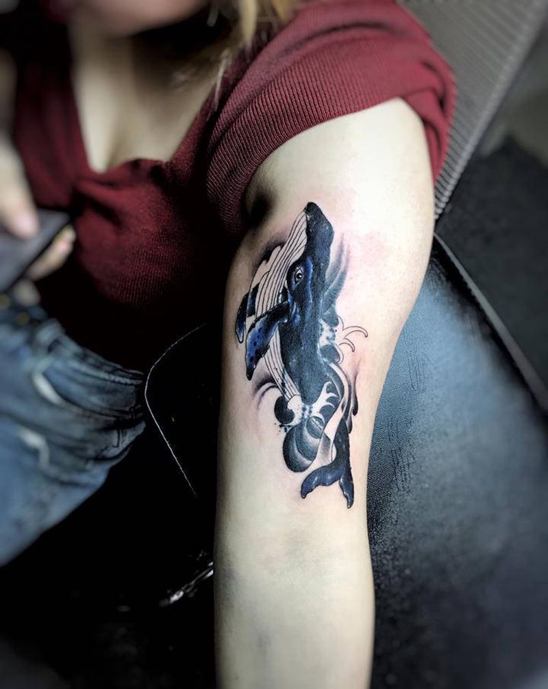 遮盖纹身图片_手臂纹身图案