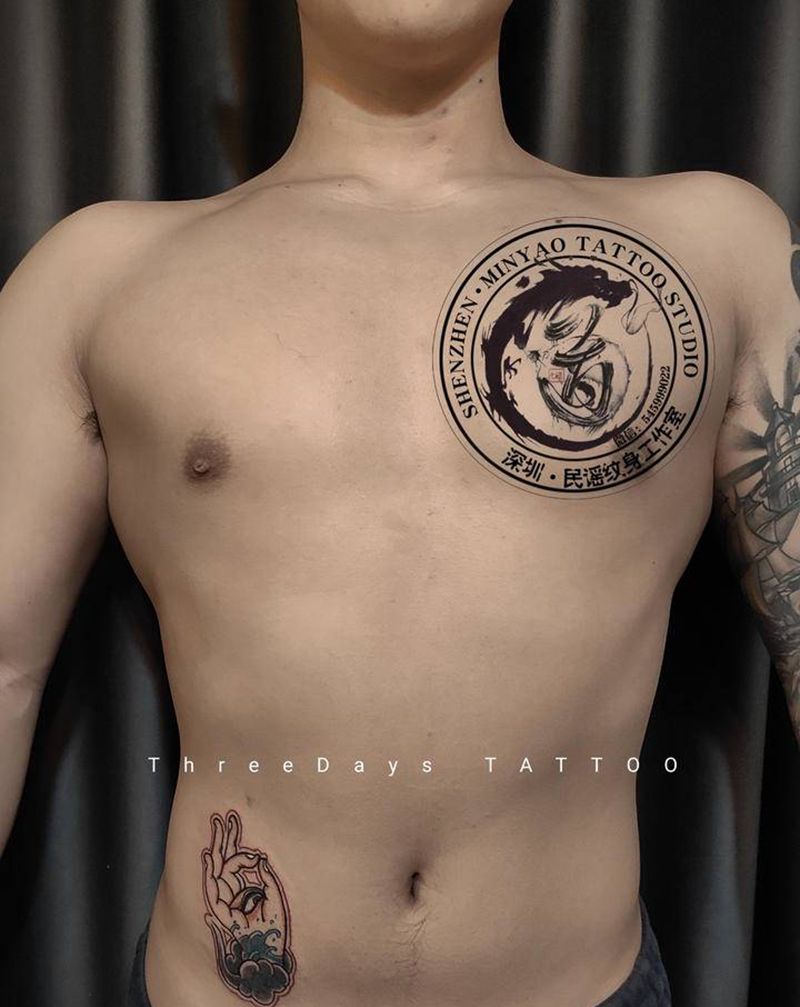 佛手纹身图片_手部手臂Old SchoolNew School纹身图案