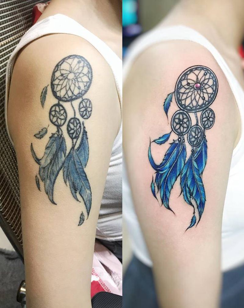 修了个改纹身图片_手臂纹身图案