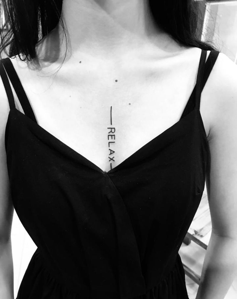 客带图纹身图片_胸部纹身图案