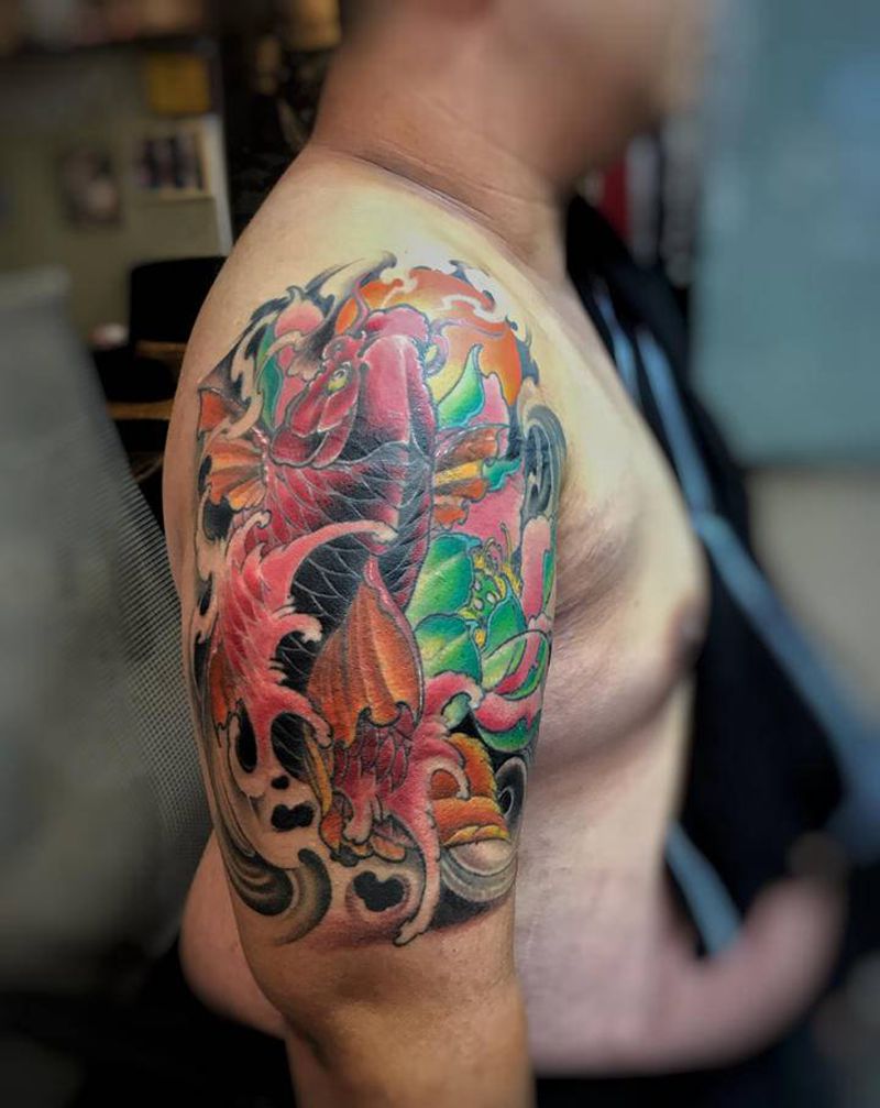 遮盖纹身图片_手臂纹身图案