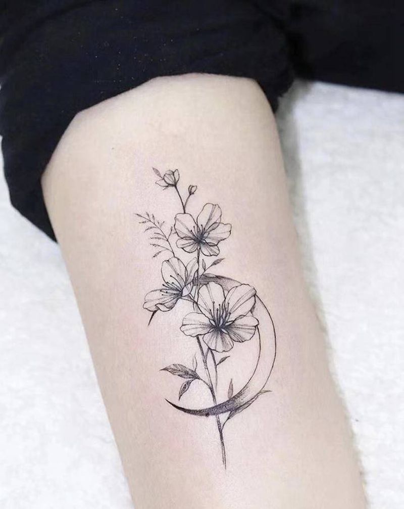 小清新纹身图片_新传统纹身图案